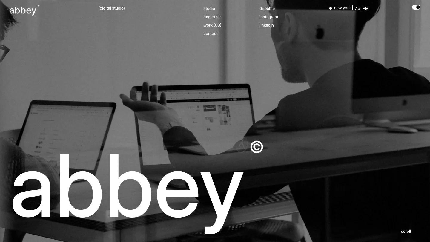 abbey - Framer Portfolio & Agency Website Template