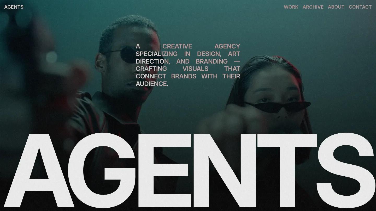 agents - Framer Portfolio & Agency Website Template