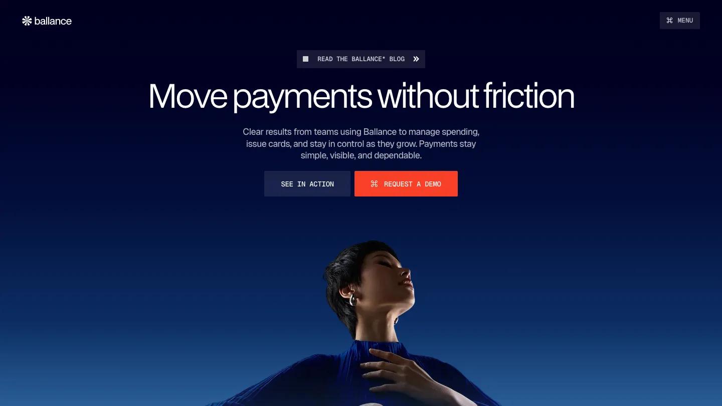 Ballance - Framer Technology & Software Website Template