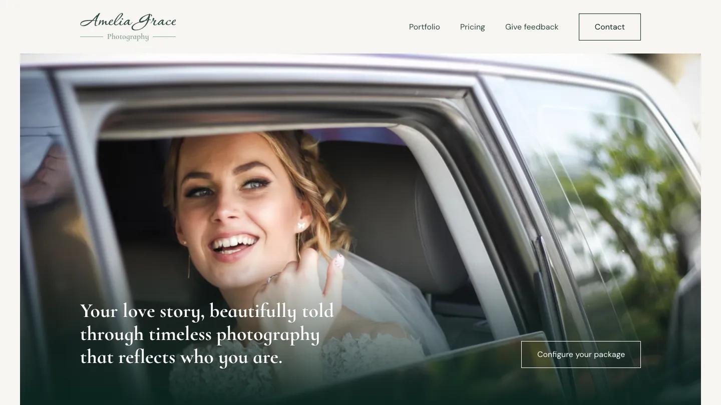 capture - Framer Photography & Videography Website Template