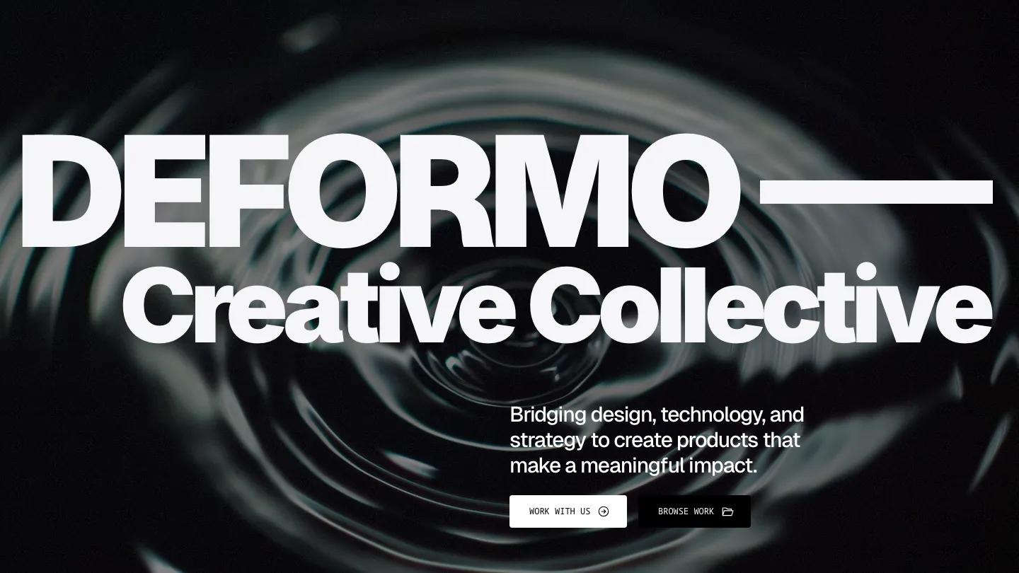 deformo - Framer Portfolio & Agency Website Template