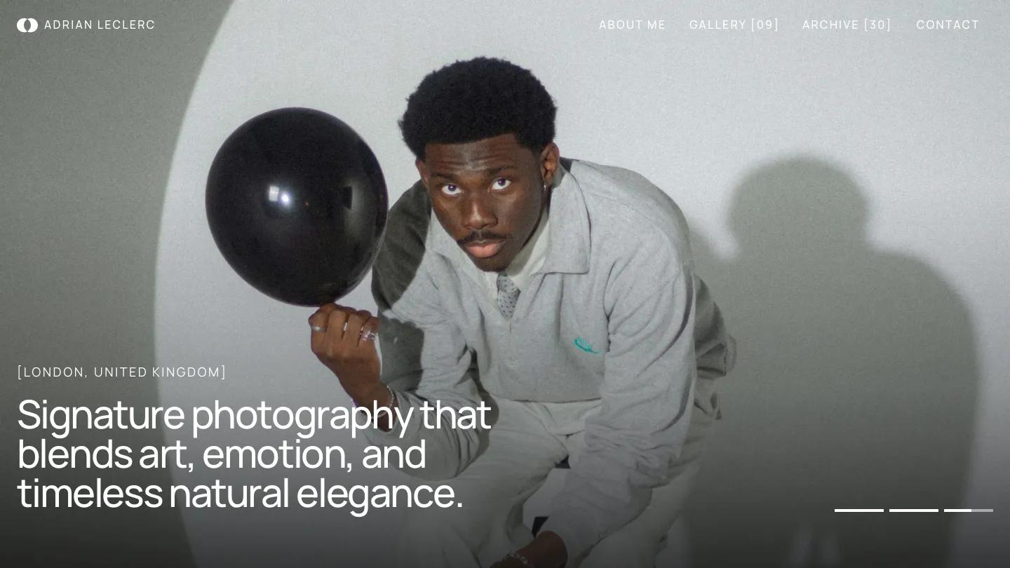 douceur - Framer Photography & Videography Website Template