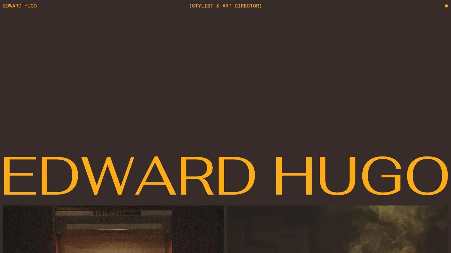 edward-hugo - Framer Personal Website Template