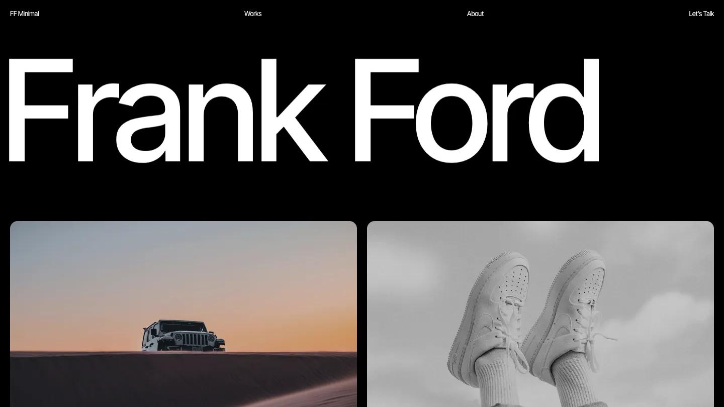 ffminimal - Framer Portfolio & Agency Website Template