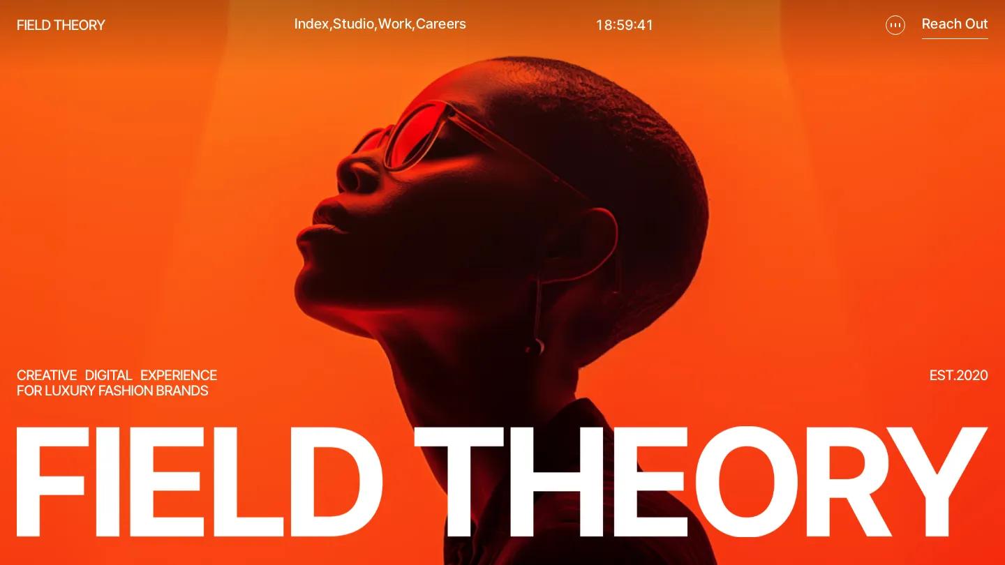 field-theory - Framer Portfolio & Agency Website Template