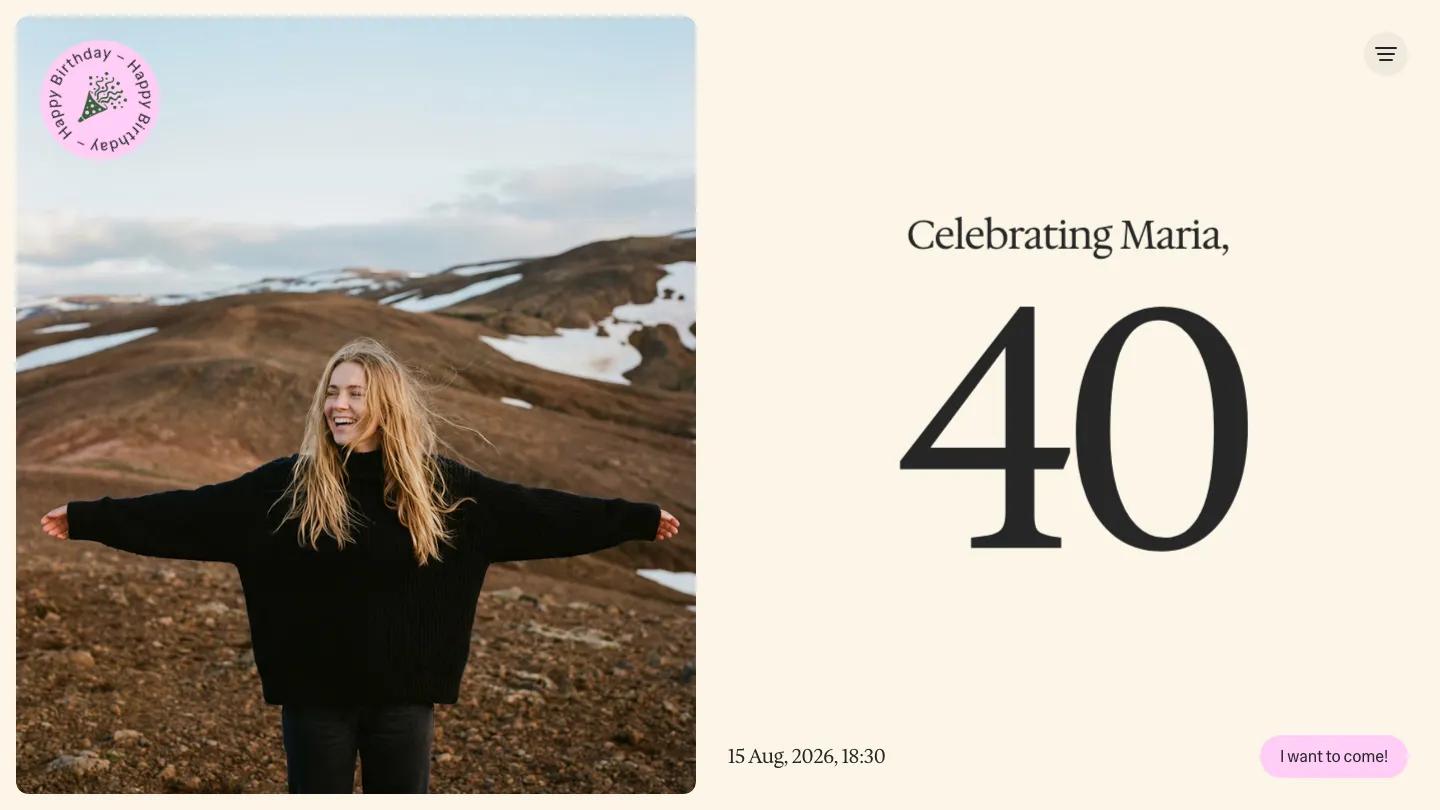 forty - Framer Personal Website Template