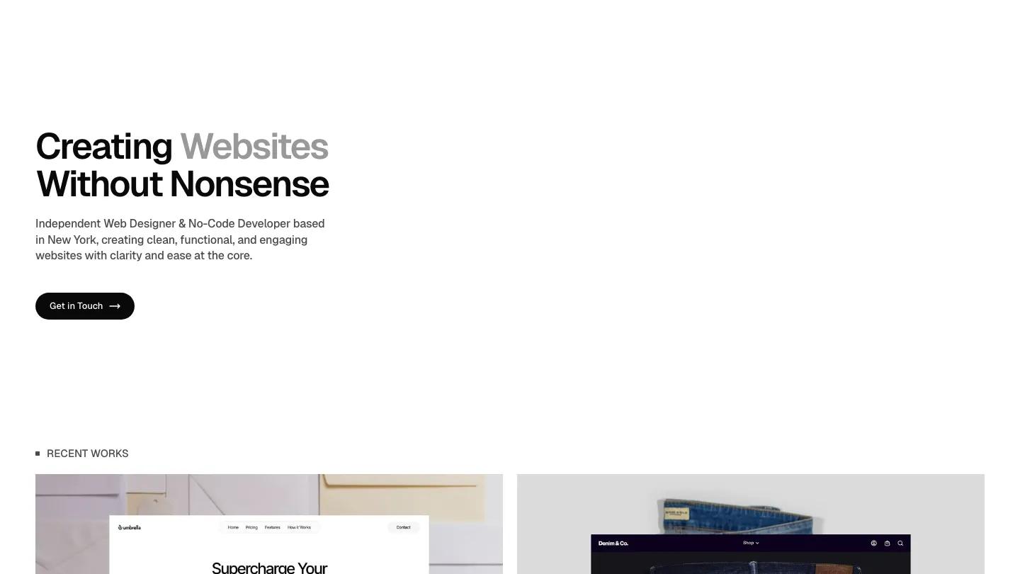 framewell - Framer Portfolio & Agency Website Template