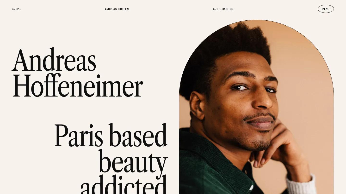 hoffen - Framer Portfolio & Agency Website Template