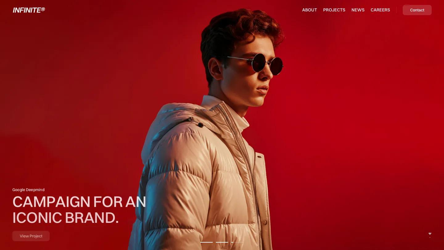 infinite-framer-agency-template - Framer Portfolio & Agency Website Template