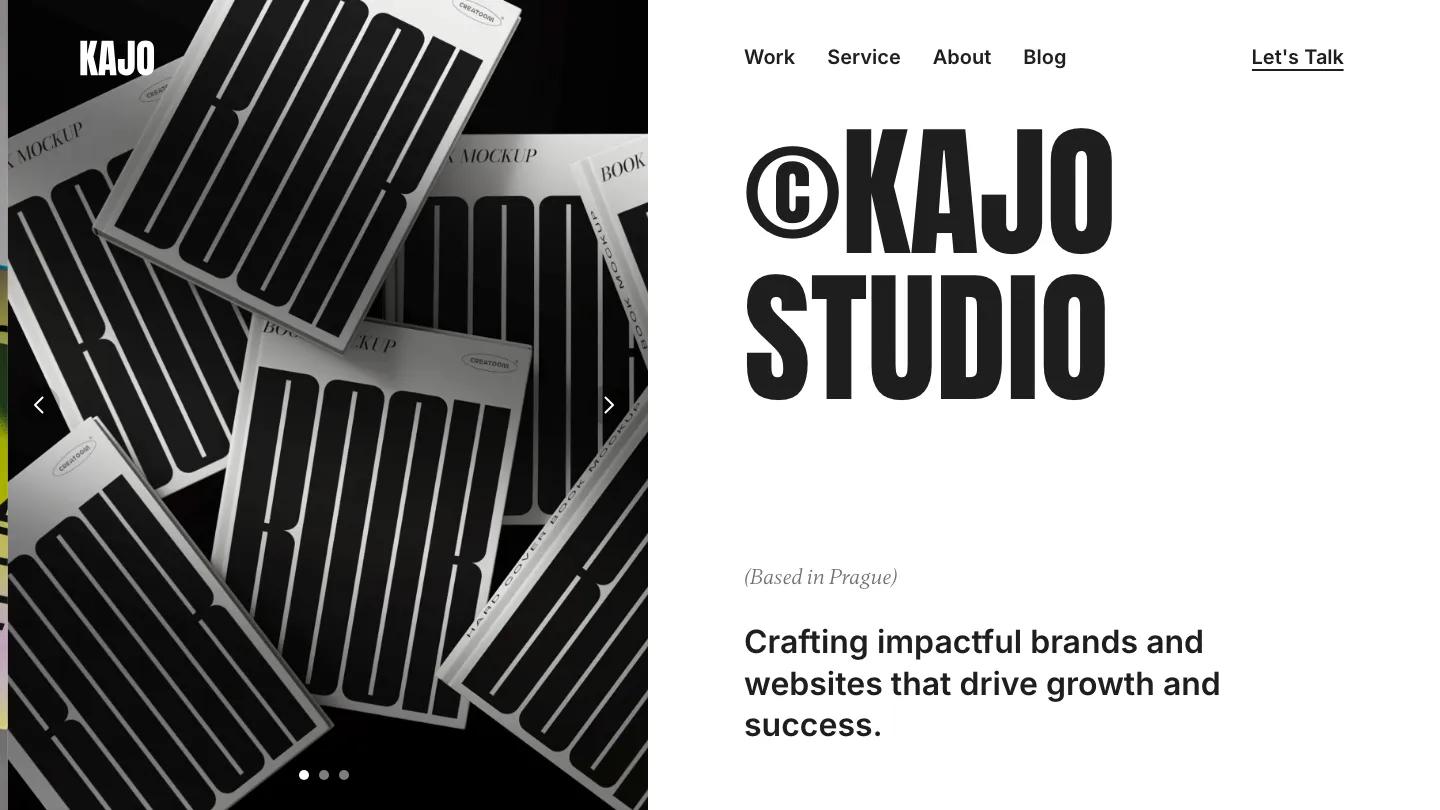 kajo - Framer Portfolio & Agency Website Template