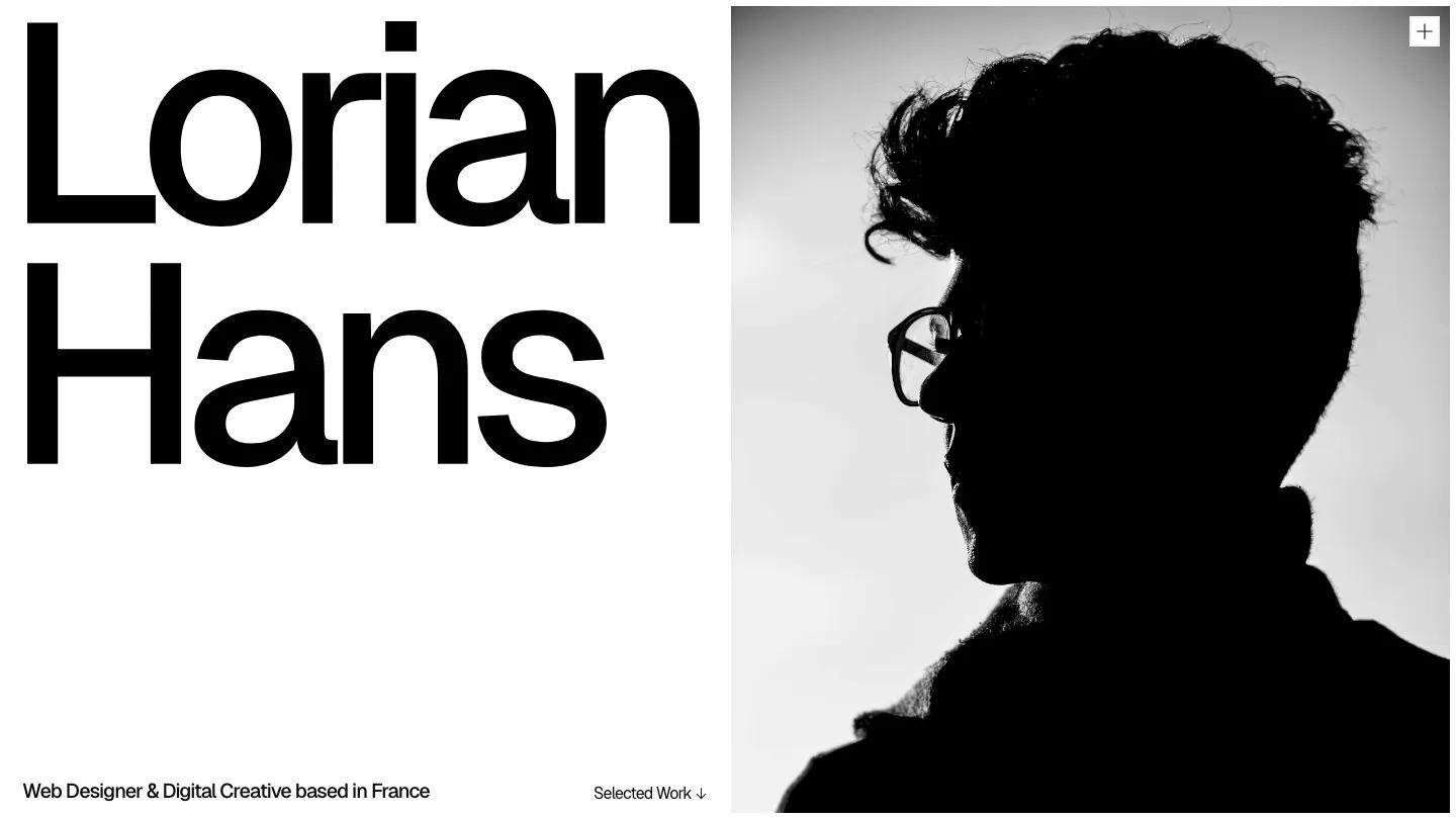 lorian - Framer Personal Website Template