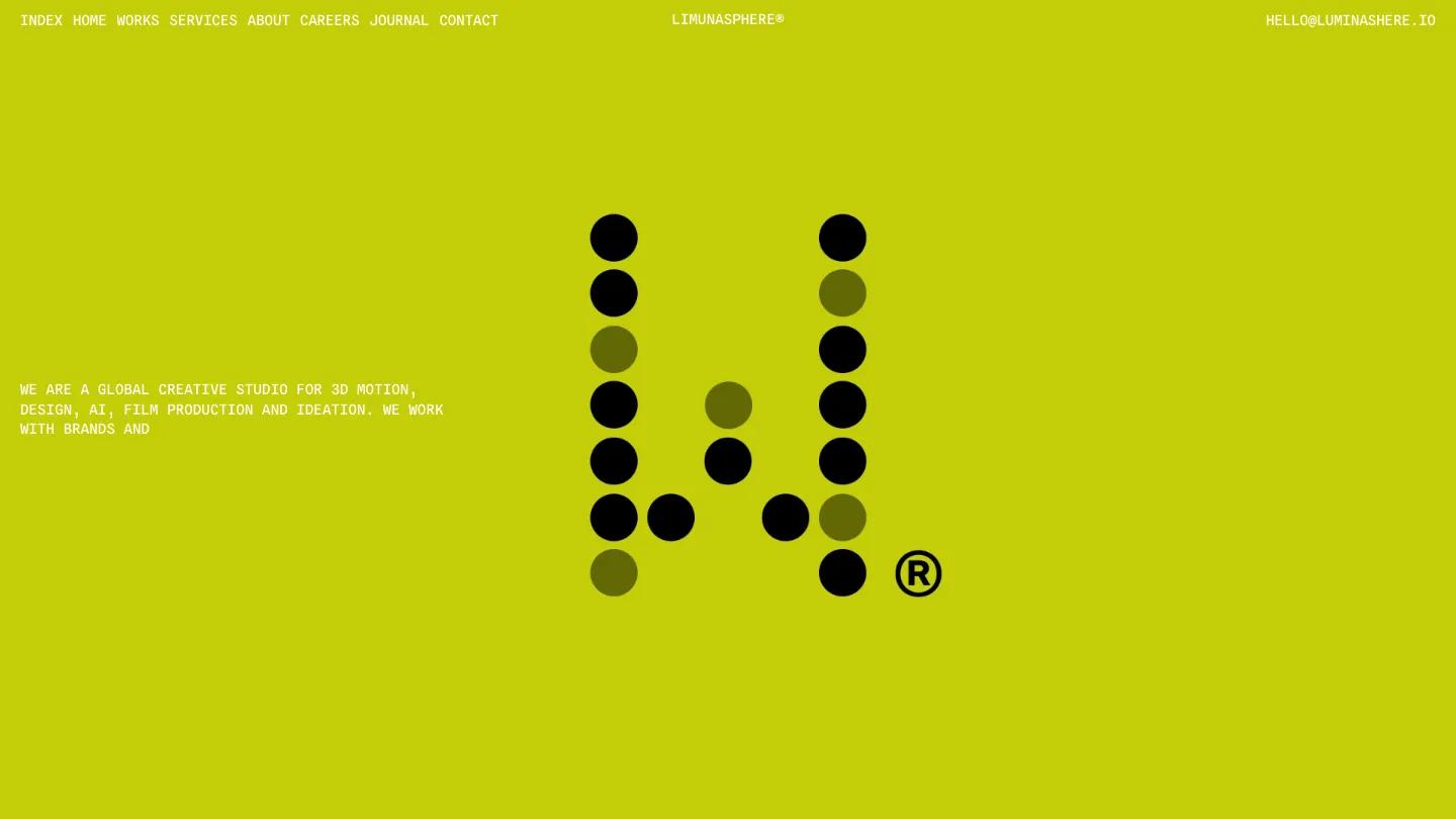 luminasphere - Framer Portfolio & Agency Website Template