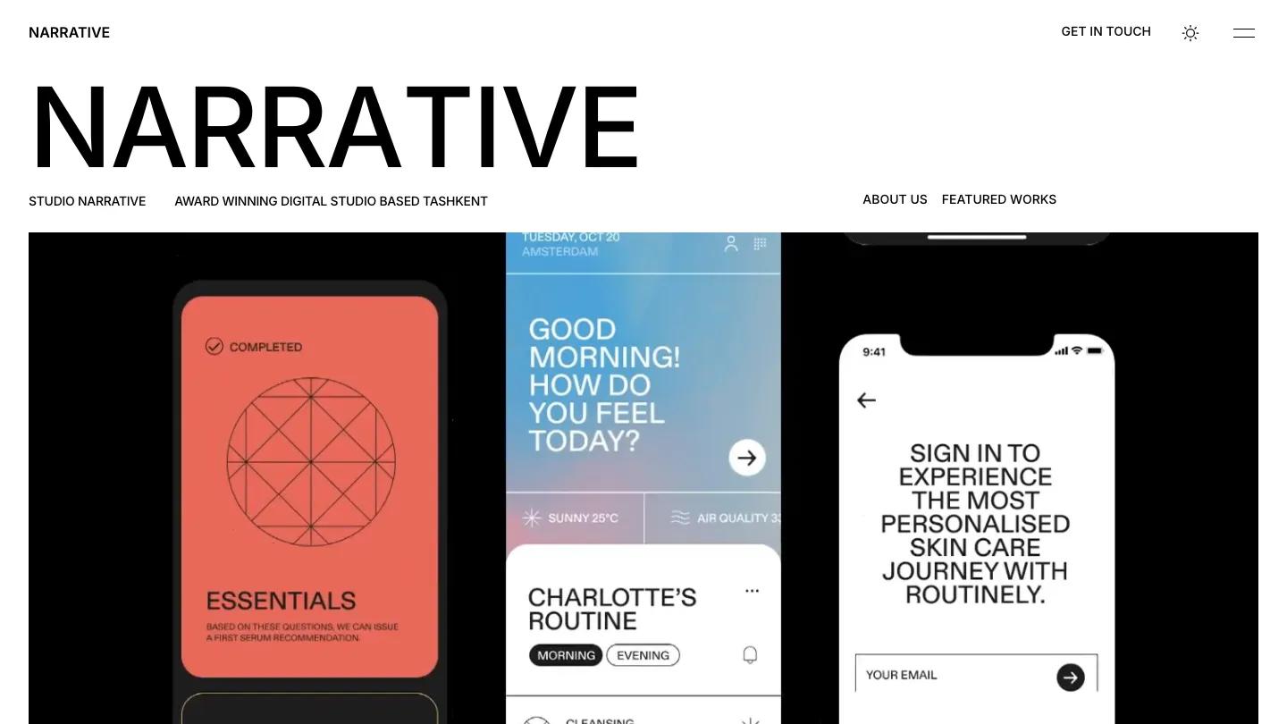 narrative - Framer Portfolio & Agency Website Template