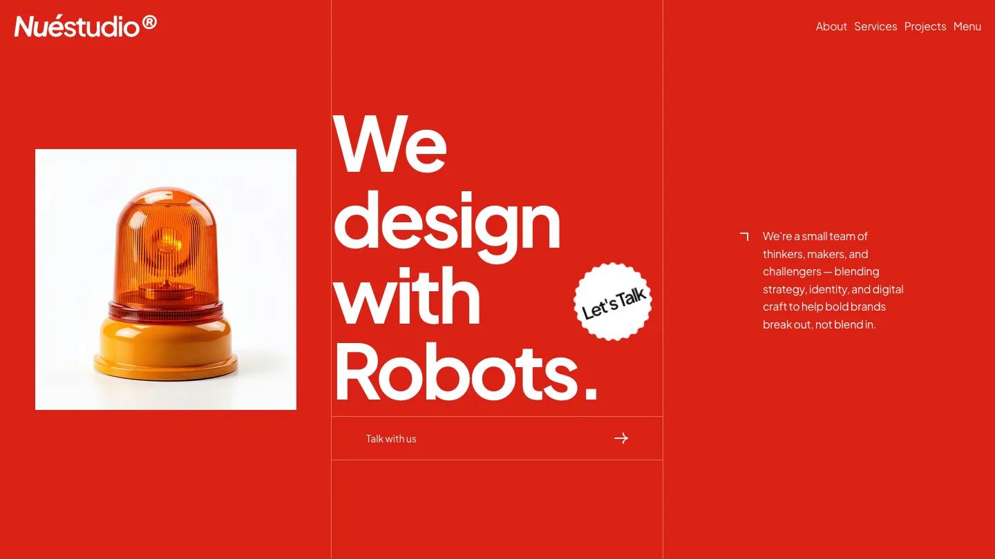 nuestudio - Framer Portfolio & Agency Website Template