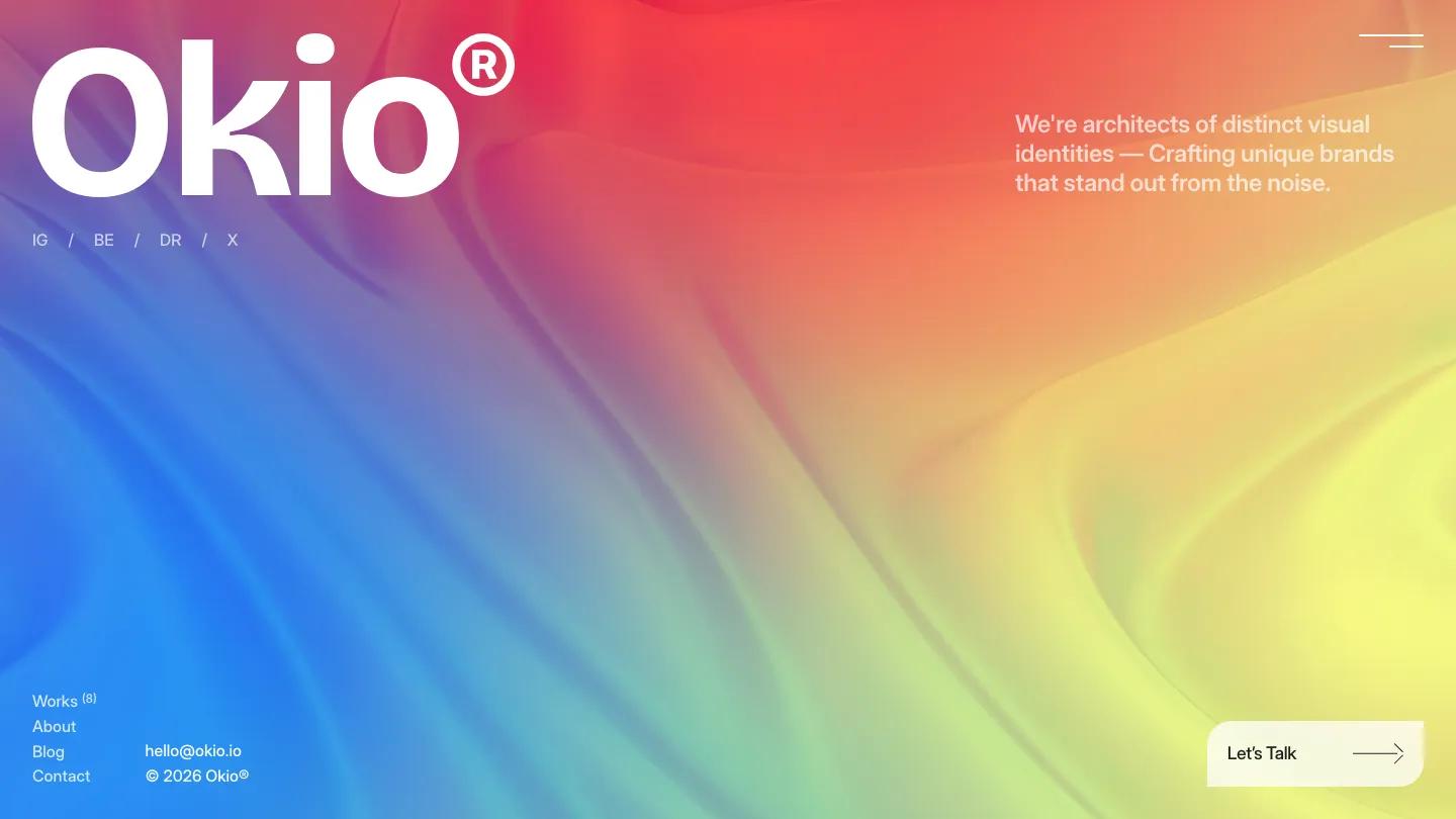 okio - Framer Portfolio & Agency Website Template