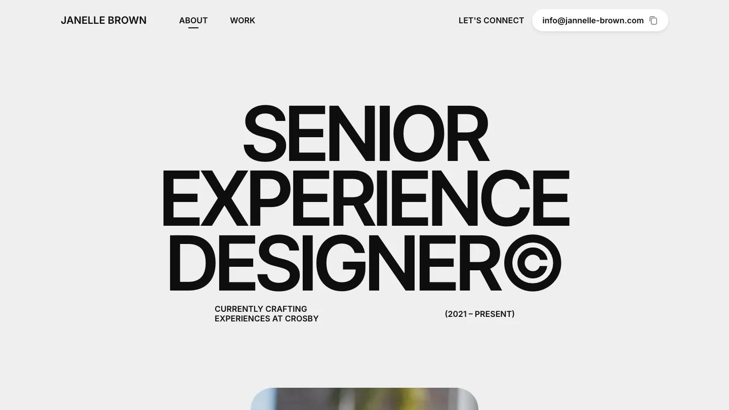 olio - Framer Personal Website Template