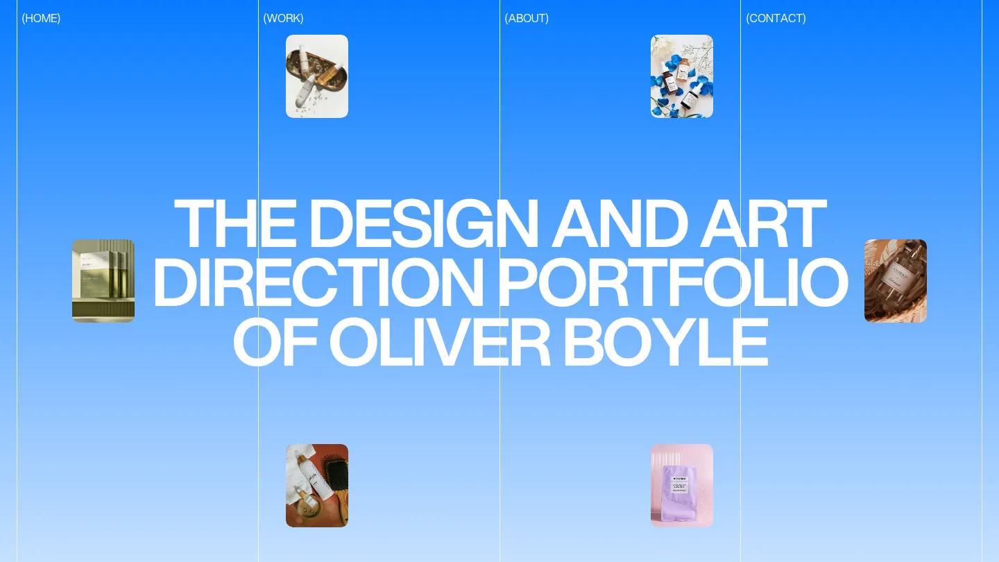 oliver-boyle - Framer Portfolio & Agency Website Template