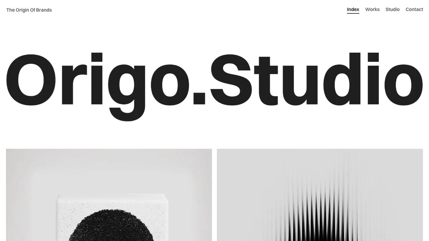 origostudio - Framer Portfolio & Agency Website Template