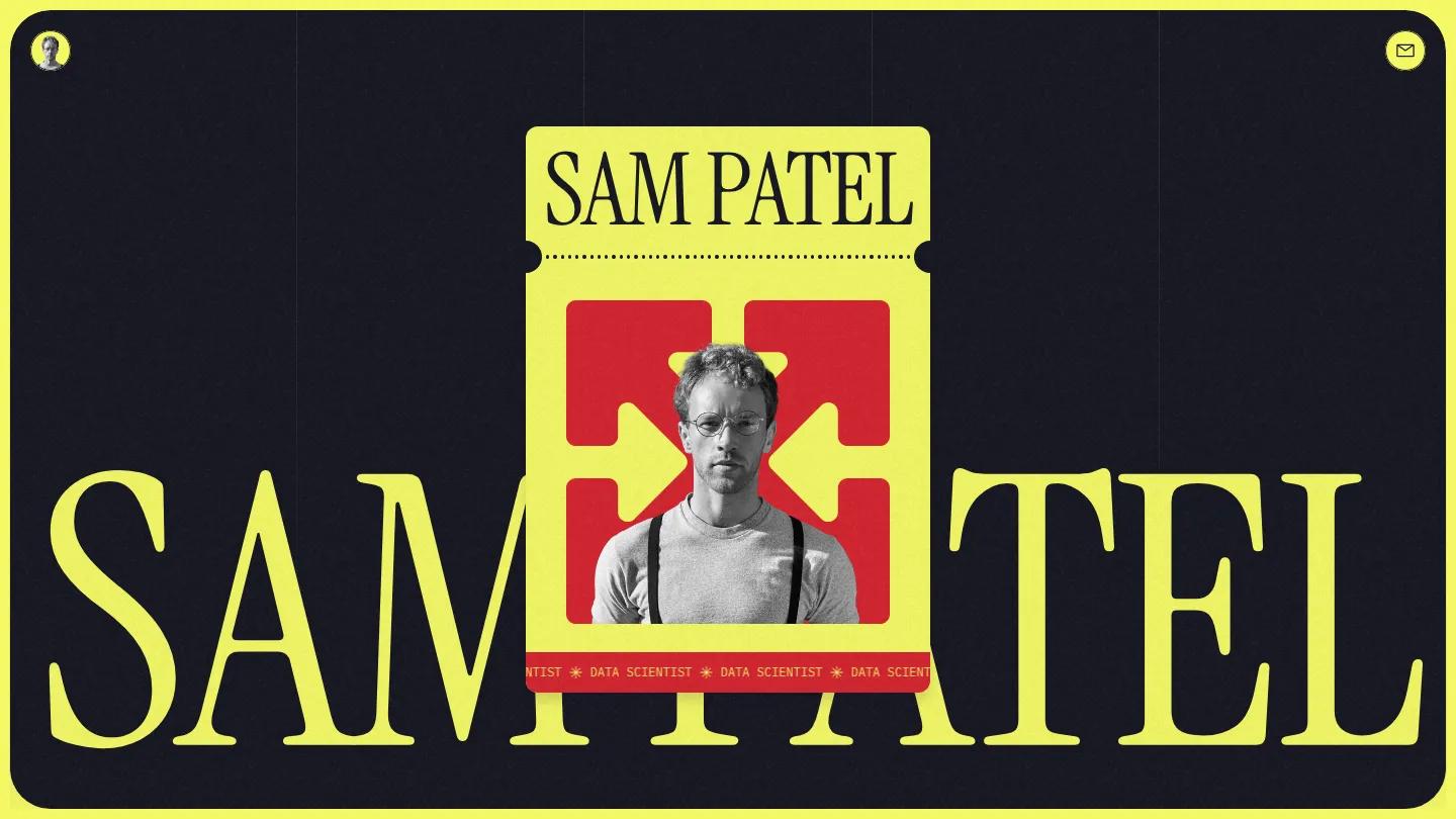 patel - Framer Website Template