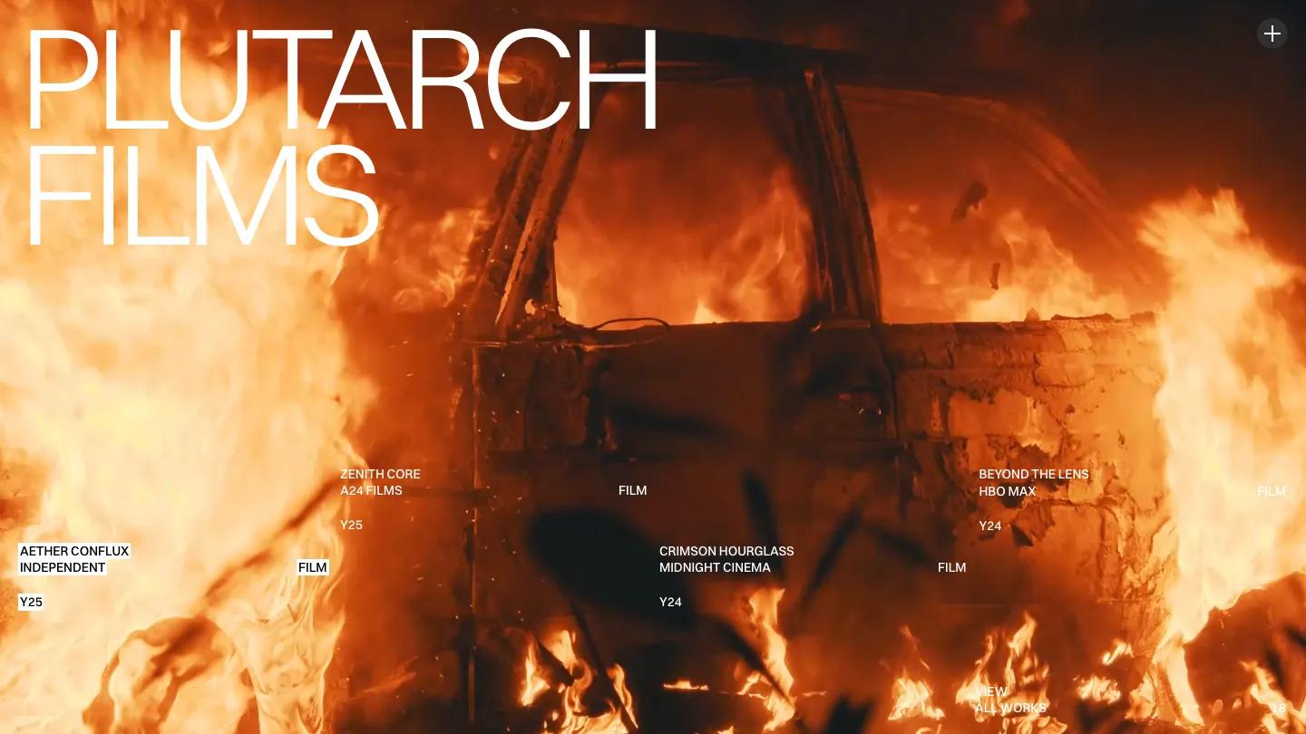 plutarch - Framer Portfolio & Agency Website Template