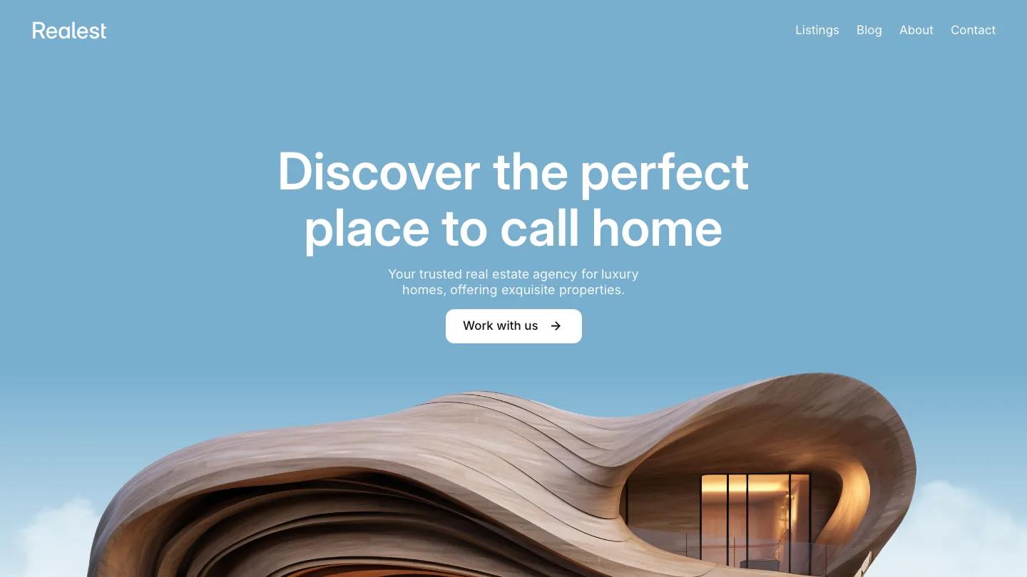 realest - Framer Real Estate & Property Website Template