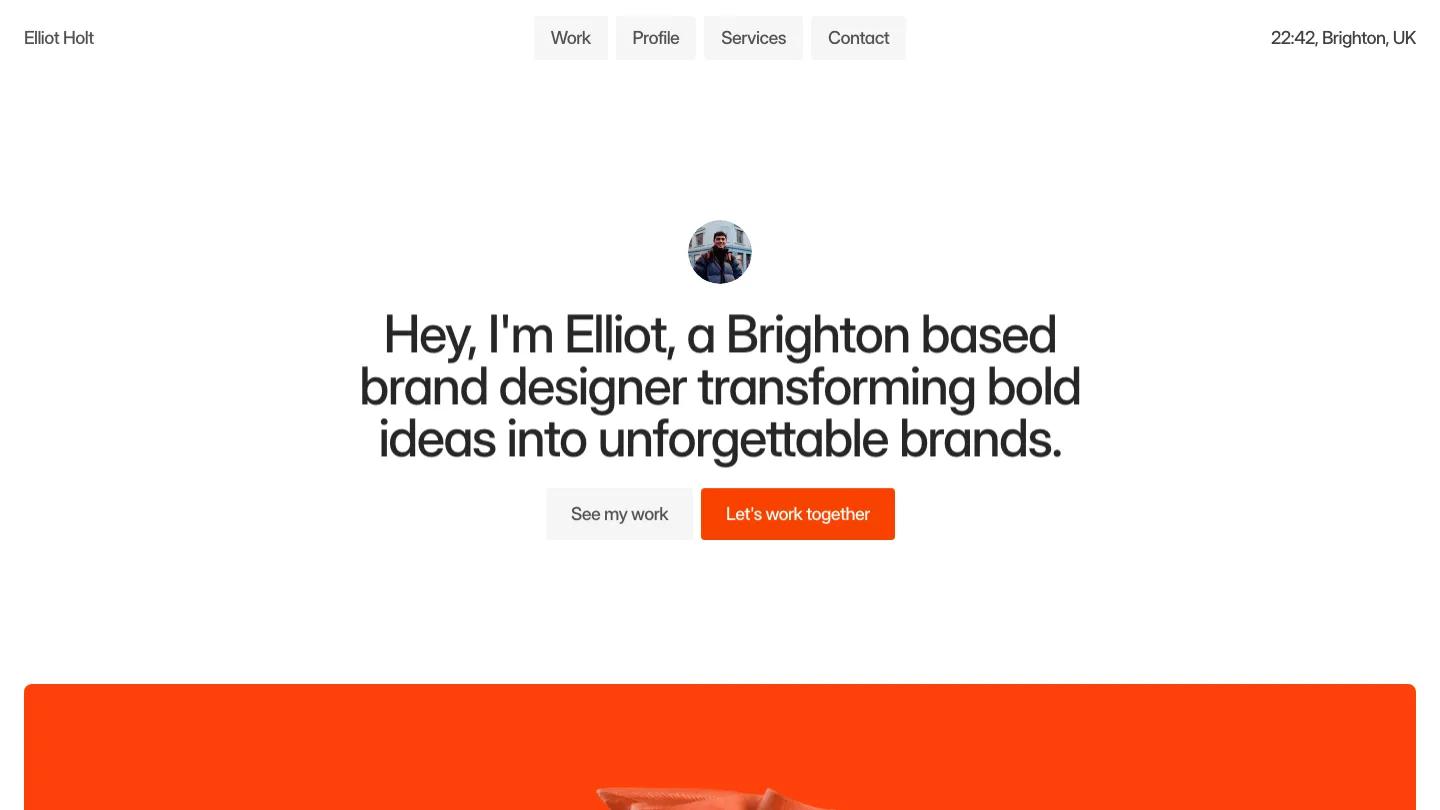 semibold - Framer Personal Website Template