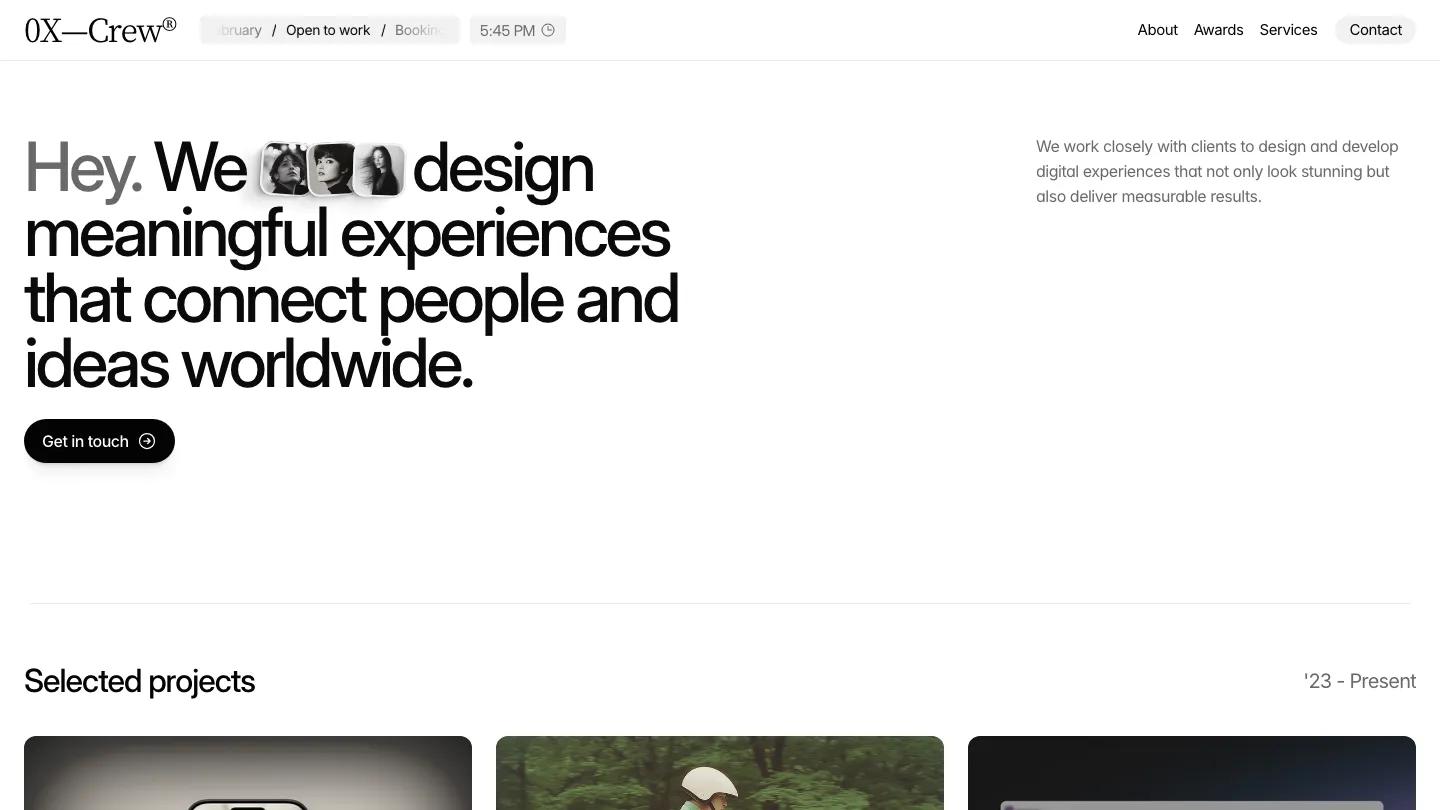 small-studio - Framer Personal Website Template