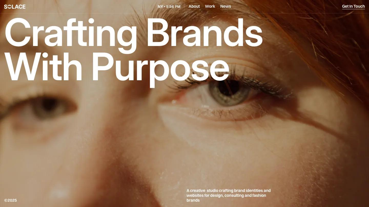 solace-a - Framer Portfolio & Agency Website Template