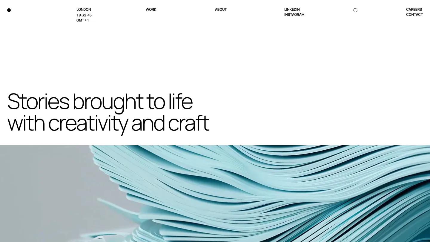 studio-oro - Framer Portfolio & Agency Website Template