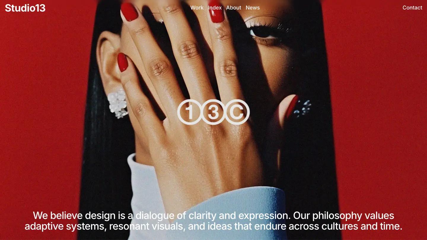 studio13 - Framer Portfolio & Agency Website Template