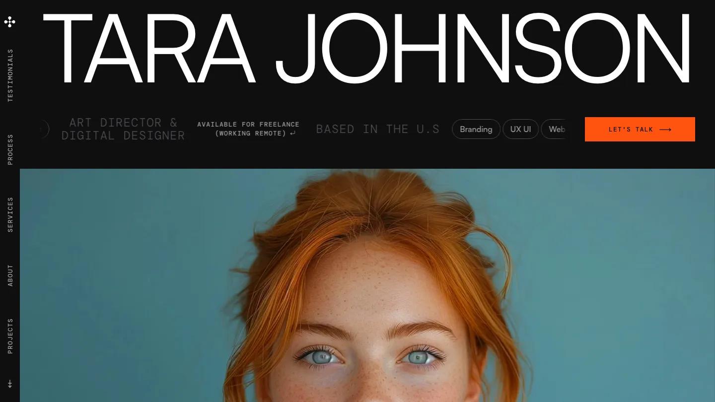 tdtarafolio - Framer Portfolio & Agency Website Template