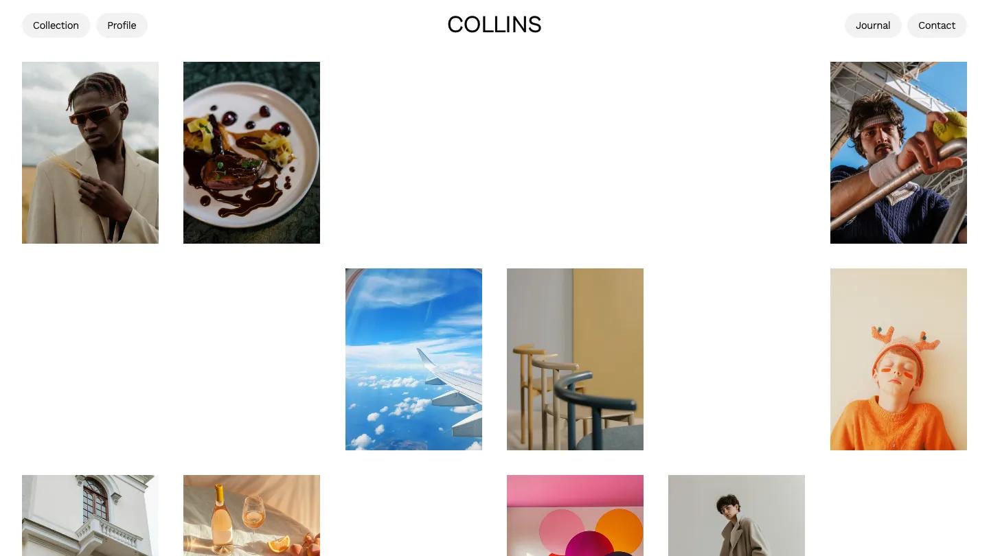 vs-collins - Framer Photography & Videography Website Template