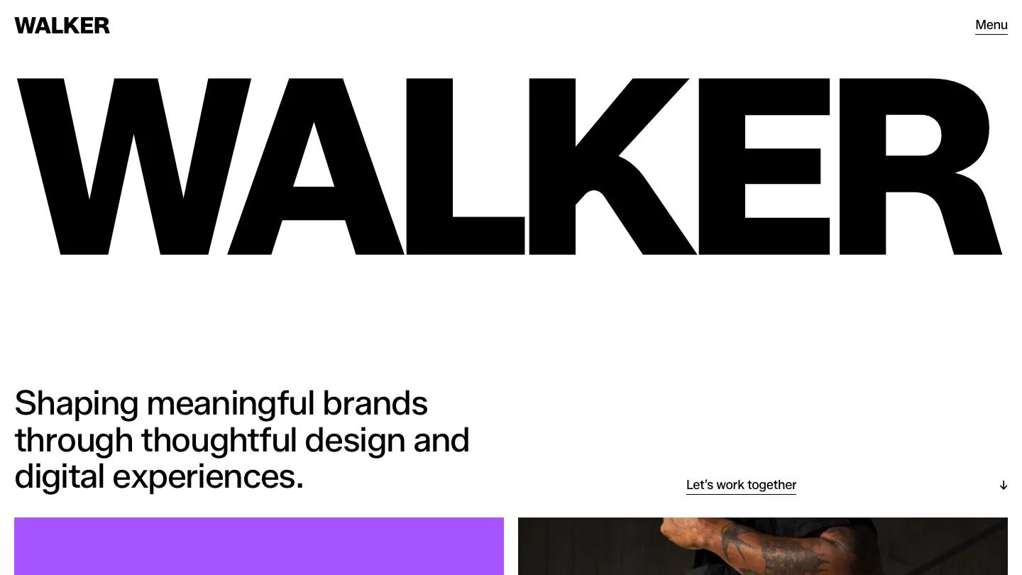 walker - Framer Portfolio & Agency Website Template