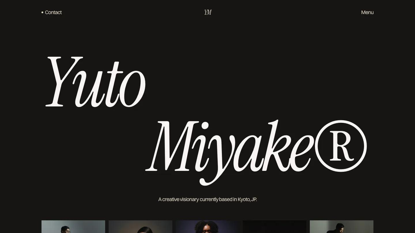 yuto - Framer Photography & Videography Website Template