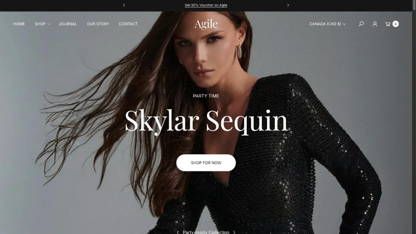 Agile - Shopify Retail & E-commerce Website Theme