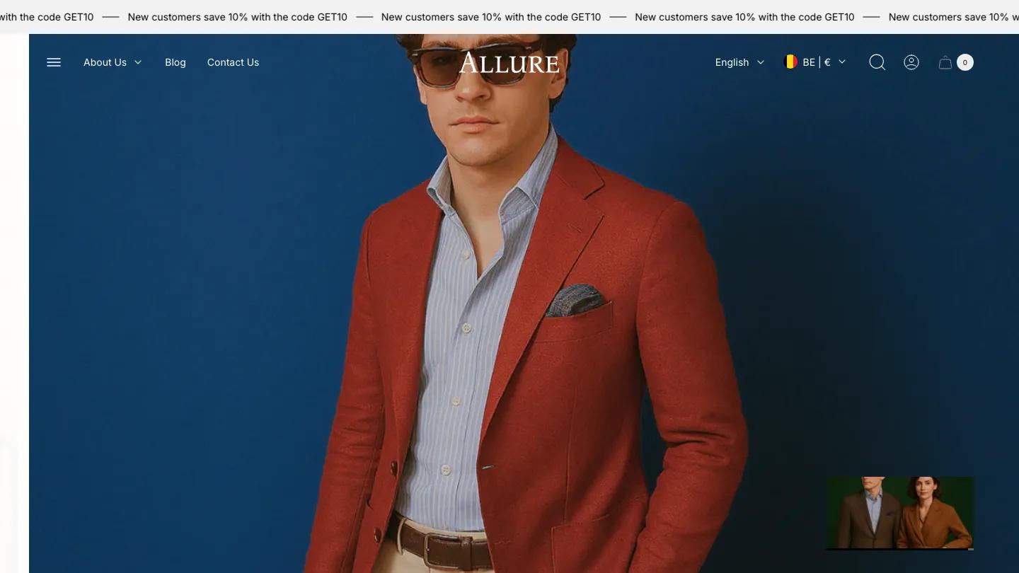 Allure - Shopify Retail & E-commerce Website Theme