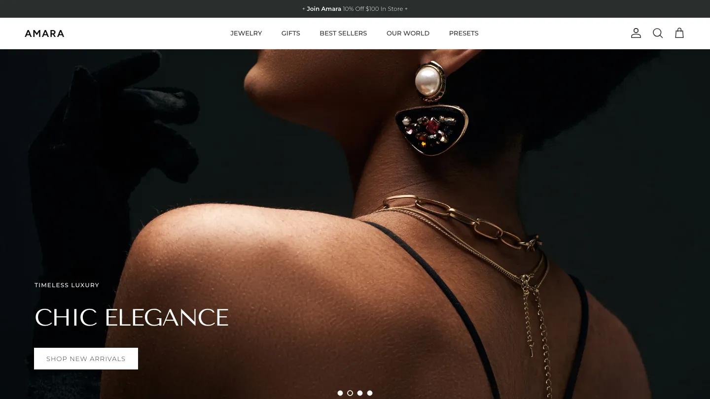 Amara - Shopify Retail & E-commerce Website Theme