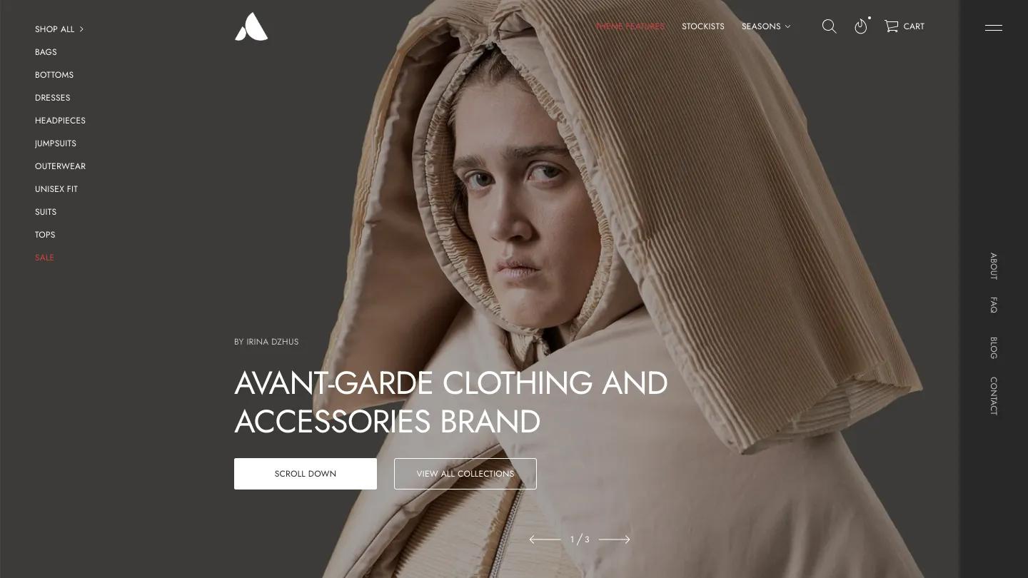 Avante - Shopify Retail & E-commerce Website Theme