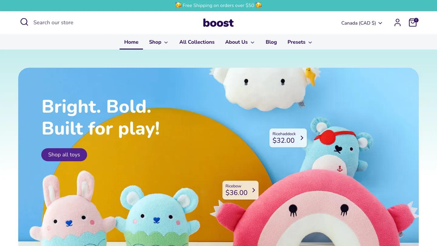 Boost - Shopify Retail & E-commerce Website Theme