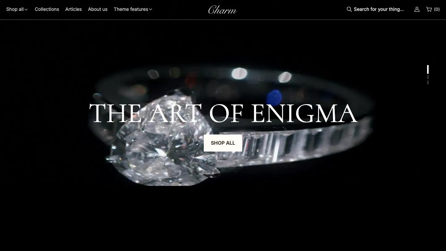 Charm - Shopify Retail & E-commerce Website Theme
