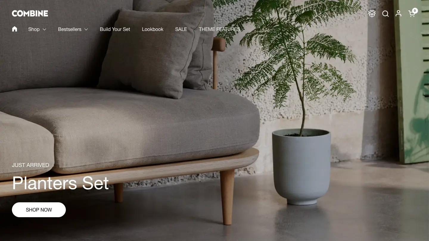 Combine - Shopify Retail & E-commerce Website Theme