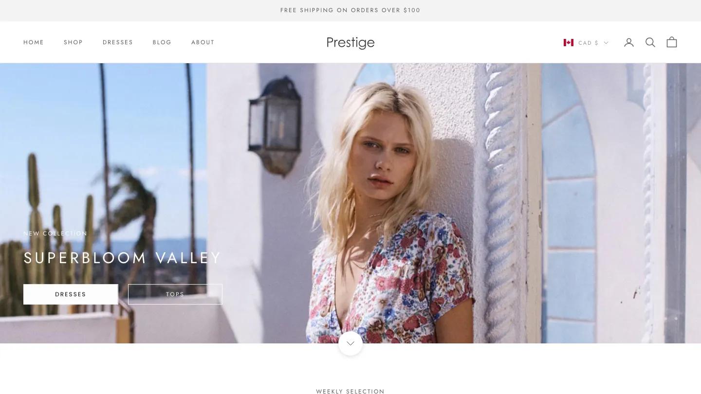 Couture - Shopify Retail & E-commerce Website Theme