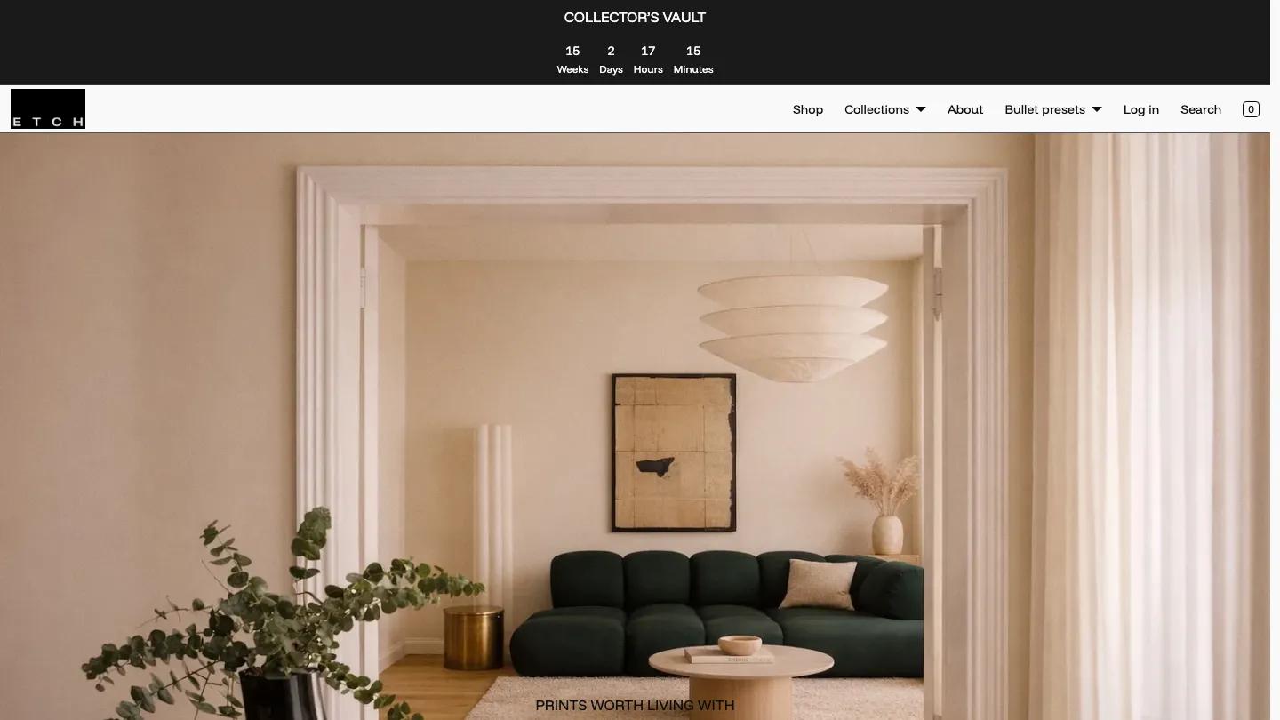 Etch - Shopify Retail & E-commerce Website Theme