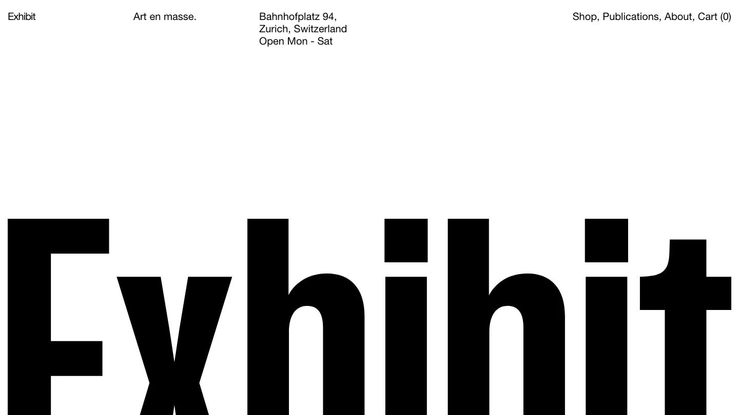 Exhibit - Shopify Retail & E-commerce Website Theme