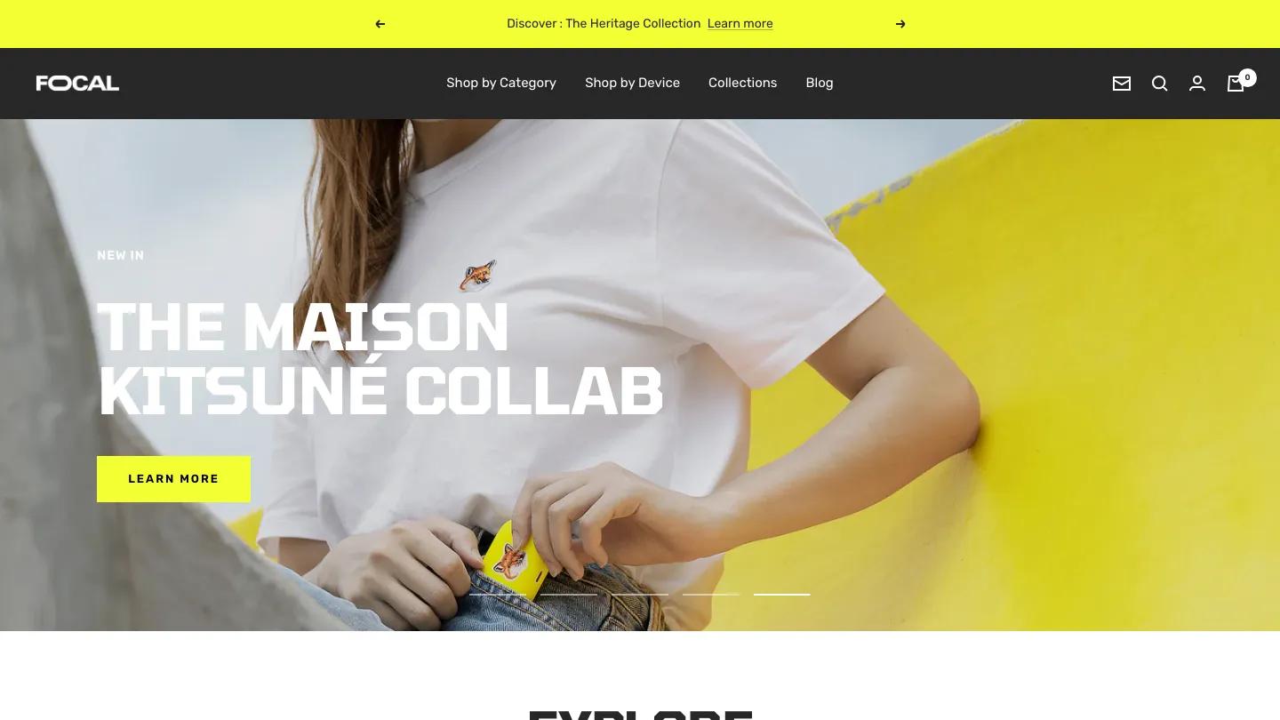 Focal - Shopify Retail & E-commerce Website Theme