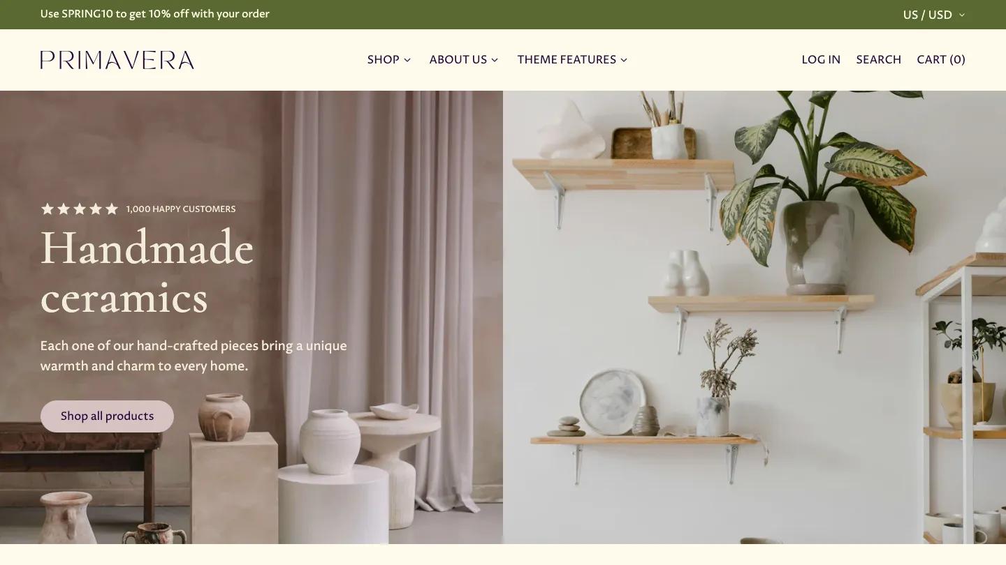 Gaia - Shopify Retail & E-commerce Website Theme