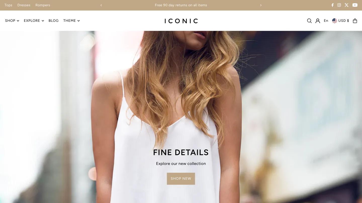 Icon - Shopify Retail & E-commerce Website Theme