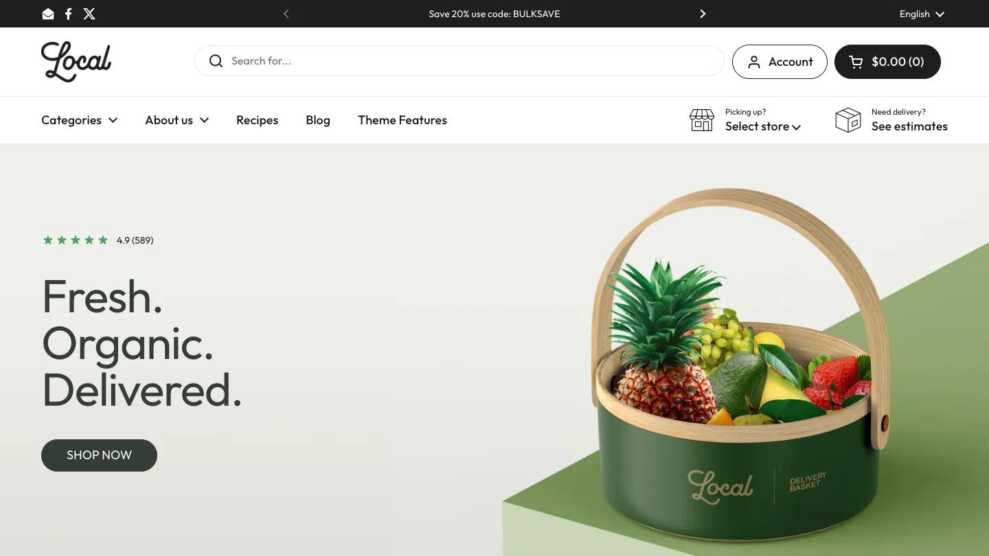 Local - Shopify Retail & E-commerce Website Theme