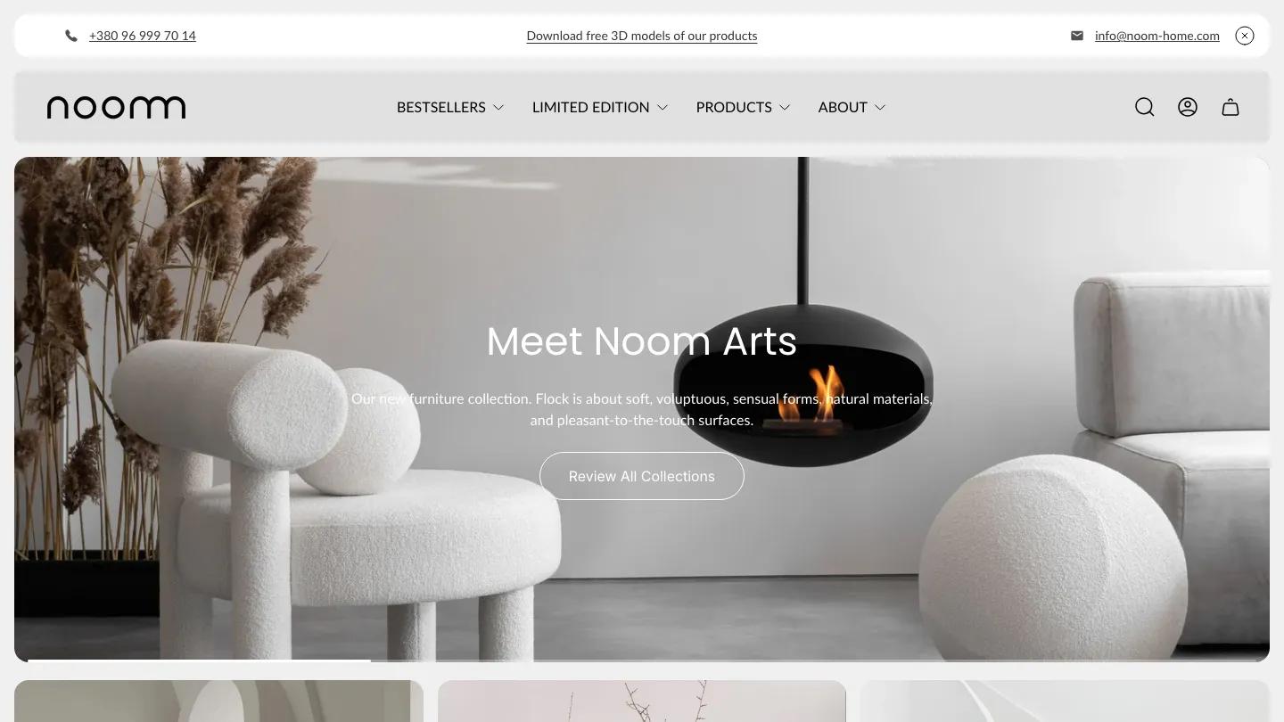 Noom - Shopify Retail & E-commerce Website Theme