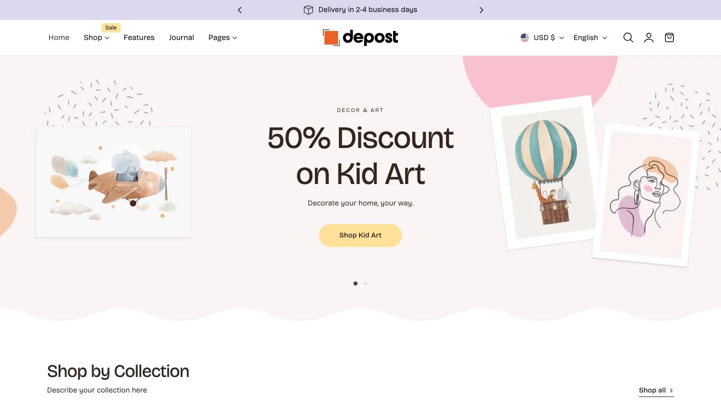 Paletia - Shopify Retail & E-commerce Website Theme